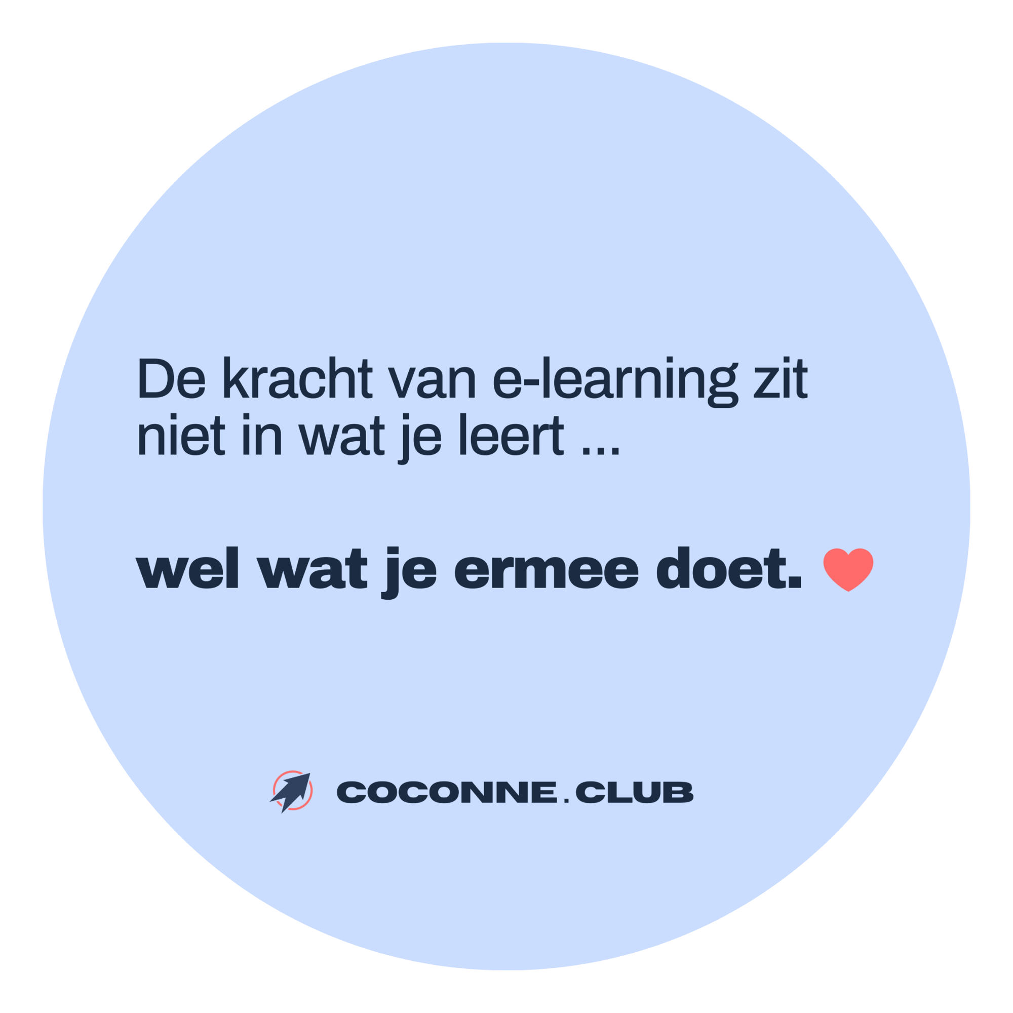 Coconne club en onze visie op e-learning