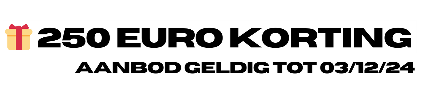 Geniet tijdelijk van 250 euro korting